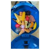 Toy food & ninja kidz case