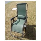 Green Reclining Patio/Lawn Chair