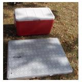 Coleman Cooler & Outdoor Table