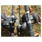 2 Shakespeare Fishing Rod & Reels