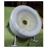 Antique Porcelain Cast Iron Bubbler / Dentist Bowl