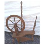 Antique Treadle Spinning Wheel