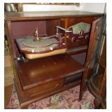Vtg Zenith Radio Record Cabinet