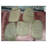 Vtg Military Bank Bags
