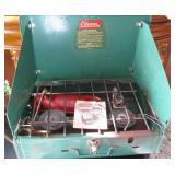 Vintage Coleman Propane Camping Table Grill
