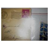 Vtg Stamps 7 & 4 cent Stamps- 1960