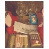 Wine Lovers- Candles, Tags, Glasses+