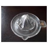 Vtg Glass Juicer
