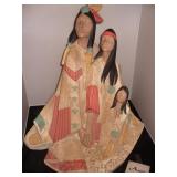 Austin Native American Family Sculpture