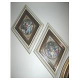 2 MCM Turner Romantics Diamond Shape Wall Art