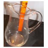 Krosno Poland Art Glass Pitcher