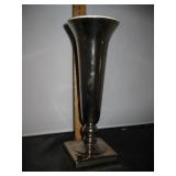 Vintage 9" Haeger Gold Metallic Vase