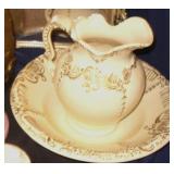 Ceramic Pitcher & Bowl