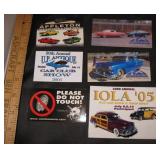 Antique Car Show Magnets & Badges