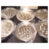 Six 1969 Retro Quist Coasters from Germany