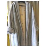 Vintage Faux Fur Long Swing Coat
