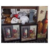 Art Work, Baskets, Pillar, Planters