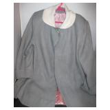 Vintage Little Girls Swing Coat