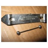 Blatz Beer bottle opener & Ear Piercing Bar