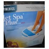 Homedics Heated Jet Foot Spa