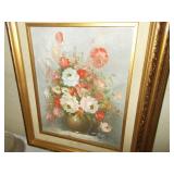 Oil Painting in Gold Frame