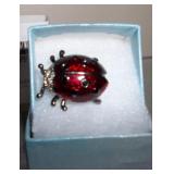 New Touchstone Enameled Ladybug Pin