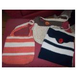Handmade Knit Purses