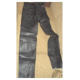 Size 30 Black Interstate Leather Pants