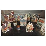 Christmas Village Set