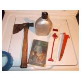Boyscout Hatchet, Book, Canteen+