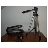 Retro RCA Video Camcorder & Stand