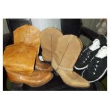 Leather Cowboy Boots & Sneakers