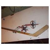 Hockey Stick & Hand Ice picks