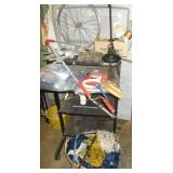 Computer Desk, Lamp, Rope, Tools & more