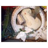 Soft Snowman & Silver Christmas Decor