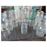 Vtg Kerr, Ball & Blue Canning Jars