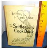 1936 Settlement Cookbook -Milwaukee