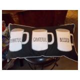 NWT Coffee Mug Pillow