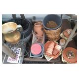 Plastic & Terracotta Pots, Plant Stands, Decor