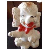 Vtg Mobley 1958  Plastic Squeeky Dog