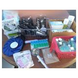 Curling Irons, Ice Pack, gloves,Masks, Capes+