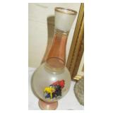 Vtg Matador Glass Vase