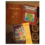 1965 Road Atlas, Wisc & 2007 Atlas