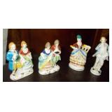 Vtg Victorian Figurines Occupied Japan
