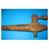Antique Redlichs Wooden Keg Spout