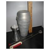 Retro  Aluminum & PPC Italy Barware