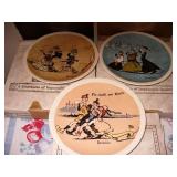 Norman Rockwell- Paris, Germany, Rome, Plates