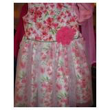 Size 6 Girls Lilt Party Dress & Pink Cover