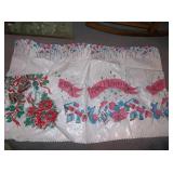 Retro Plastic Reversible Table Cloth