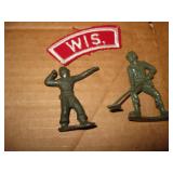 2 Toy Soldiers & WIS. Patch